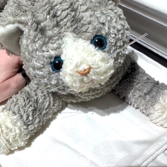 🐾 Vintage Rare 1990's GUND Bootsie the Cat (Gray and White Plush Toy) 🐾 - Picture 5 of 16